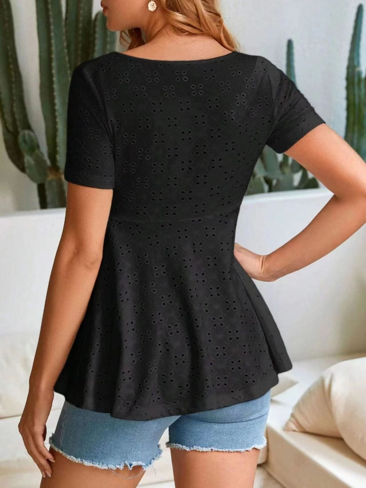 Short Sleeved Maternity T-Shirt