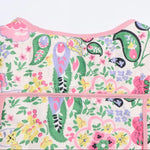 Tied Printed Long Sleeve Jacket - runwayfashionista.com