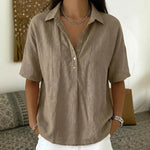 Short-sleeved Shirt - khaki