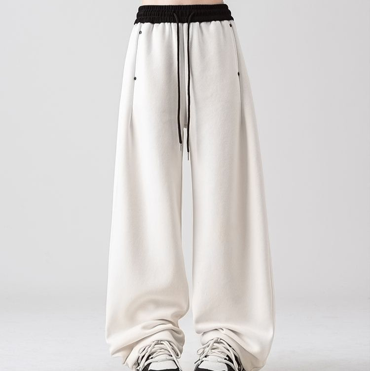 Wide-Leg Scissors Pants