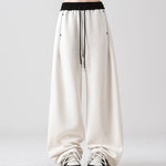 Wide-Leg Scissors Pants
