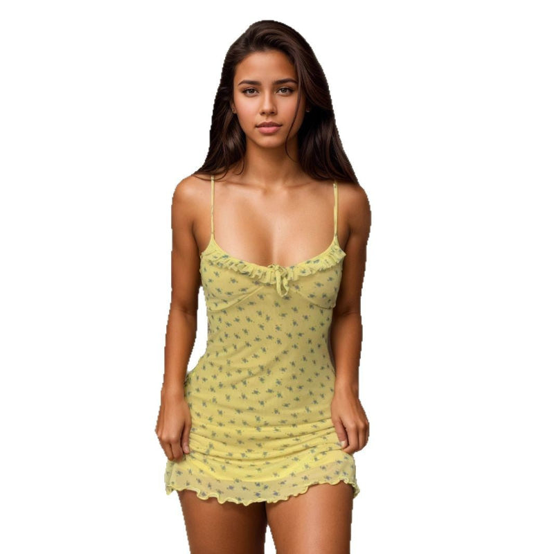 Floral Strapless Mini Dress: Bold & Daring