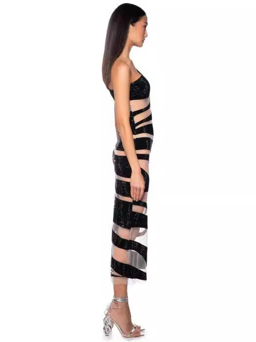 Tight Bandage Long Party Dress