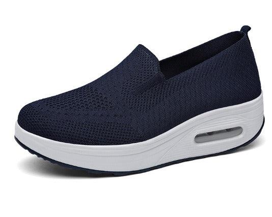 Breathable flying woven shoes - runwayfashionista.com