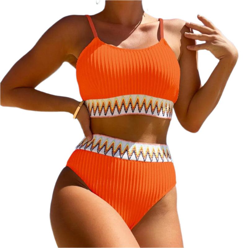 High waisted bikini