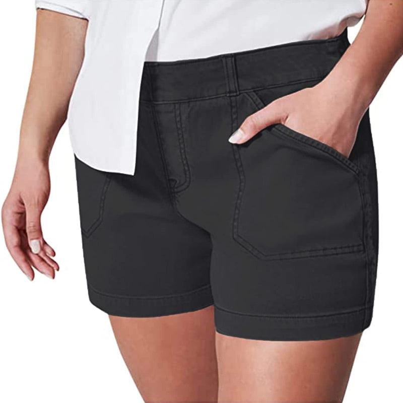 Stylish & Comfy: Slim-Fit Denim Shorts for Business Casual