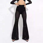 Mesh & Flocking: Street Trend Pants