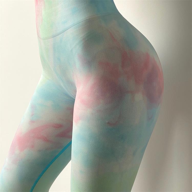 High-Rise Tie-Dye Leggings