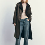 Mid Length Trench Coat