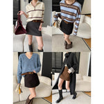 Structured A-Line Mini Skirt: Power Dressing