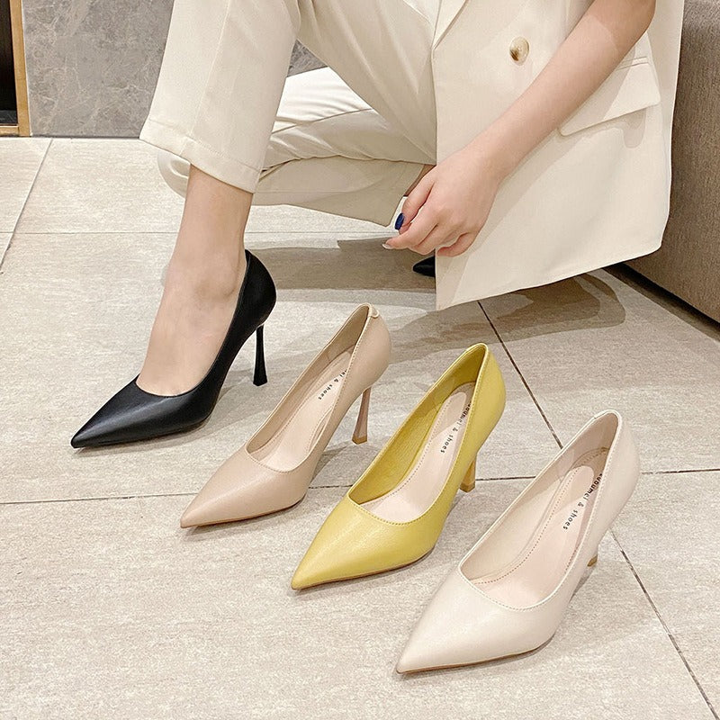 Pointed Toe Stiletto High Heels