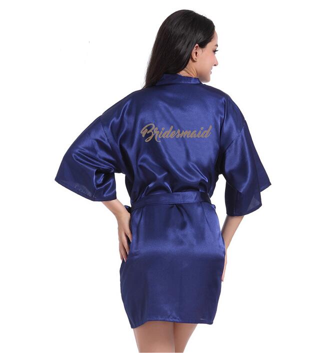 Party Robe Short Satin - runwayfashionista.com