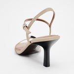 Step out boldly with these square-toe, low-heeled sandals that blend style and comfort effortlessly.