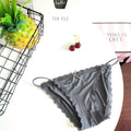 Ice Silk Traceless Lace Simple and Comfortable Panties - runwayfashionista.com