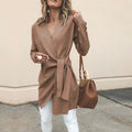 Mid length Casual Small Coat - runwayfashionista.com