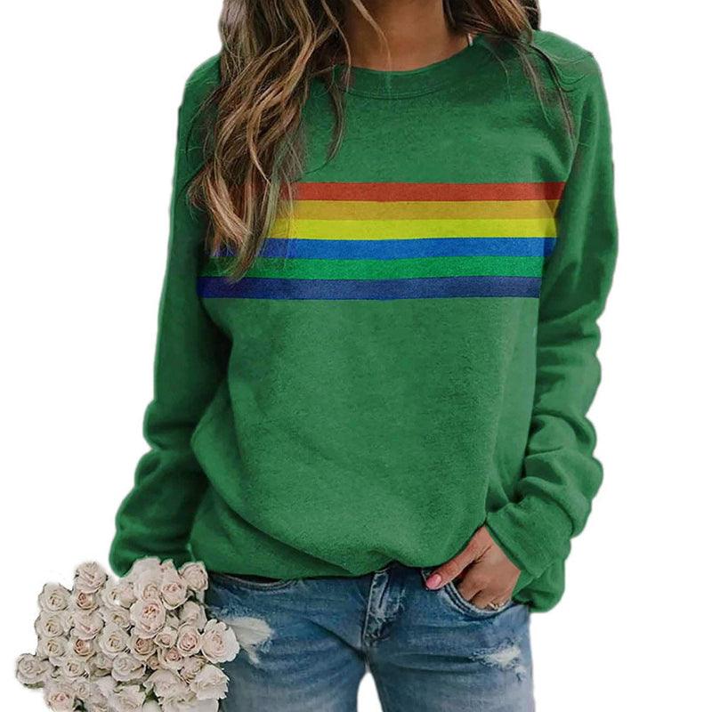 Round Neck Pullover Sweatshirt
