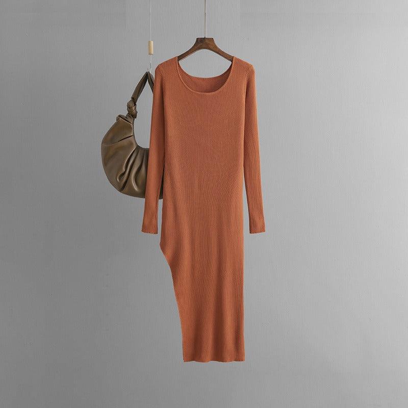 Slim Filt Long Dress