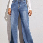 The New Era of Tailoring: High Waist Loose Denim Jeans