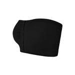 Buttoned Tube Top - runwayfashionista.com