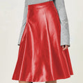 High Waist Skirt with Zipper