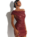 Stylish Sleeveless Pleated Dress