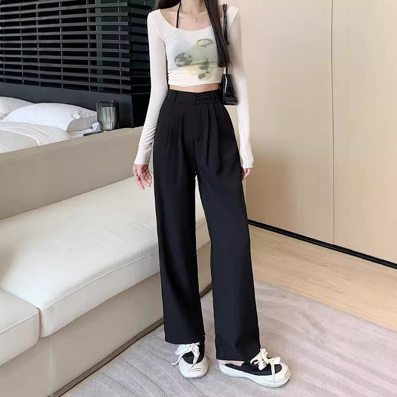 Loose Slim Thin Long Trousers