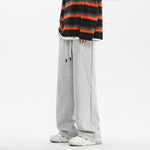 Straight-Leg Casual Pants - Grey
