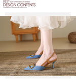 Parisian Poise: The French Shallow Mouth Pointed Toe Stiletto