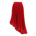 High Waist A Line Irregular Hem Casual Skirts - runwayfashionista.com