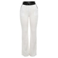 Waist Design Casual Slim Pants - runwayfashionista.com