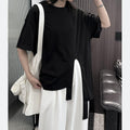 Irregular Short Sleeved Top