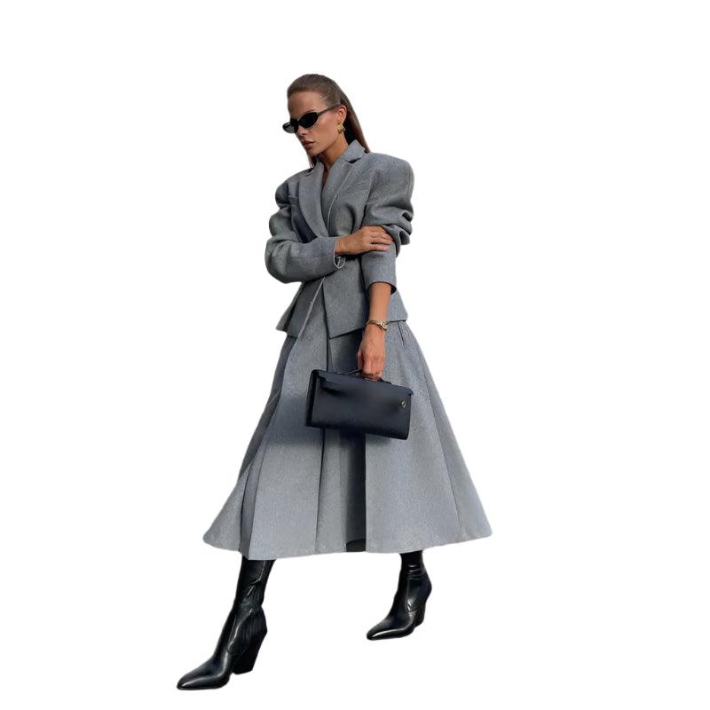 Chic Skirt Suit Combo