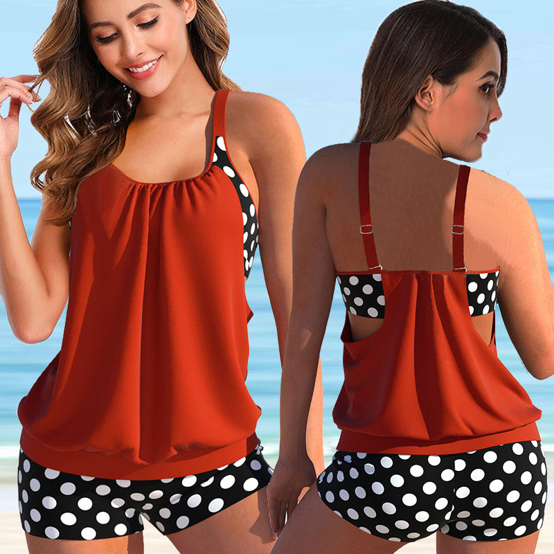 New Split Tankini Occidental Style - runwayfashionista.com