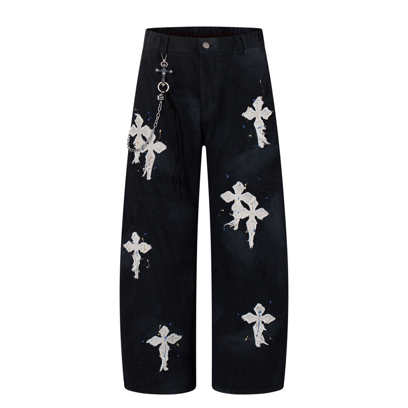 Straight Leg Hip-hop Loose Jeans Blog
