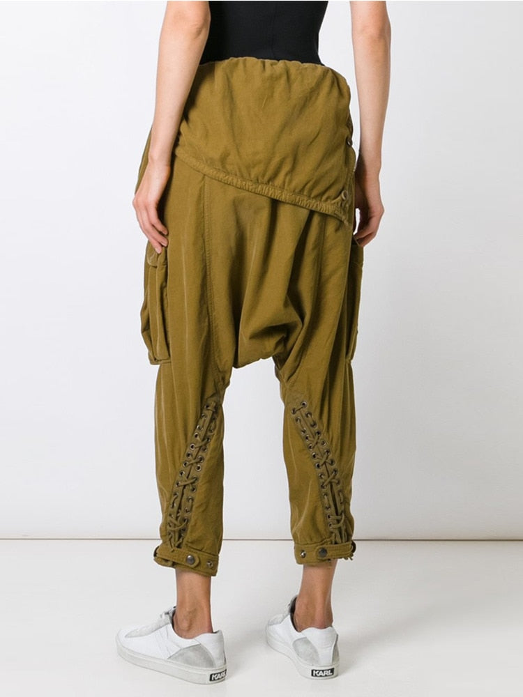 Trend Brand Designer Harem Pants - runwayfashionista.com