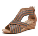 Step out boldly with these Bohemian Fish Mouth Sandals, designed to make a statement wherever you go.