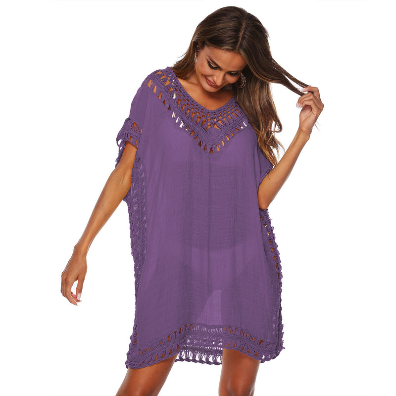 Loose Beach Bikini Cover Up Dress