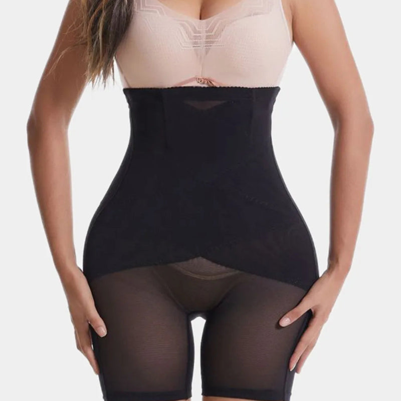 Full Size High Waist Butt Lifting Shaping Shorts
