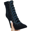 Cross-Strap Oxford Stiletto Heel Martin Boots - runwayfashionista.com