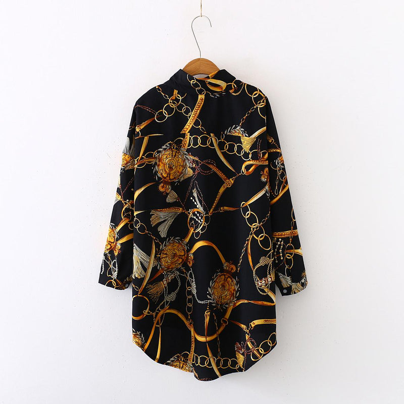 Plus size chiffon Blouse - runwayfashionista.com