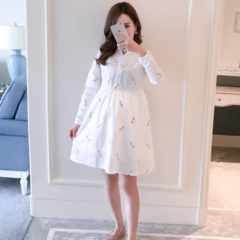 Maternity Shirt Dress