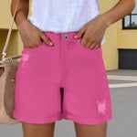 Unleash Your Summer Vibe: Tassel Ripped Denim Shorts