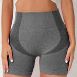 High Waist Active Shorts - runwayfashionista.com
