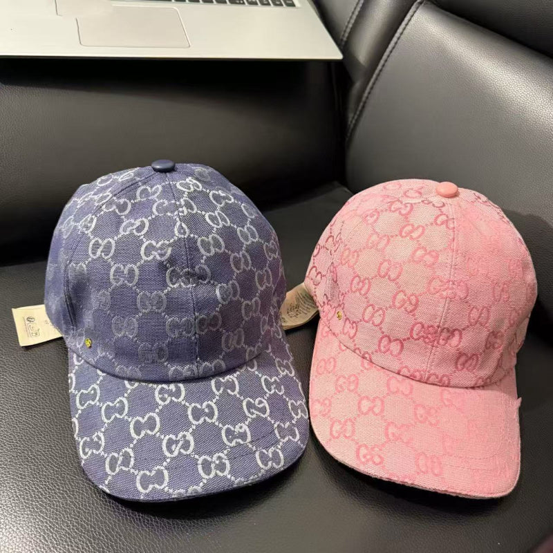 Jacquard letter baseball cap