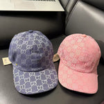 Jacquard letter baseball cap