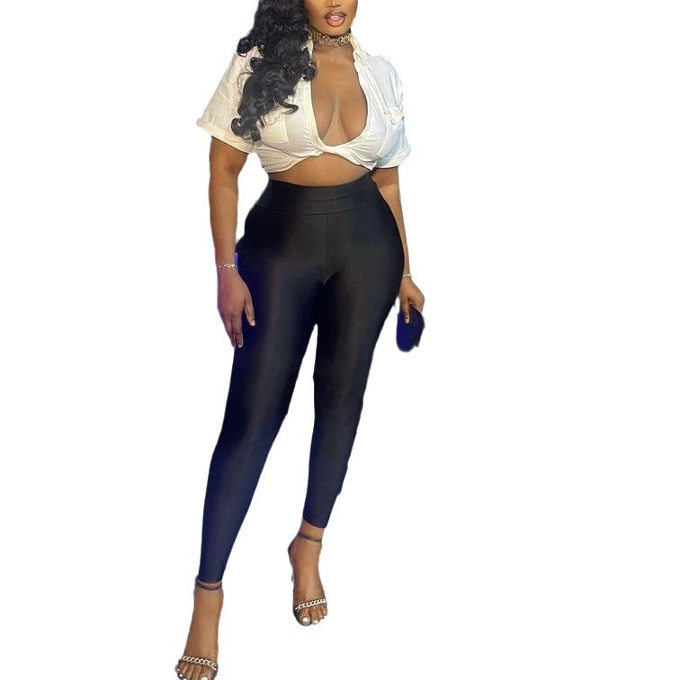 High-waisted Fitness Casual Leggings