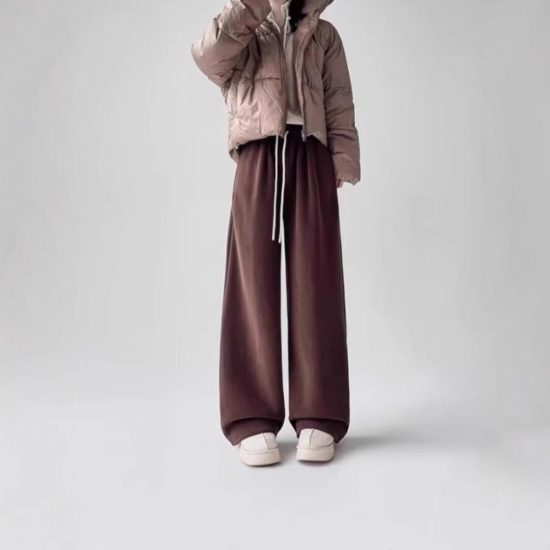 Wide-Leg High-Waist Pants