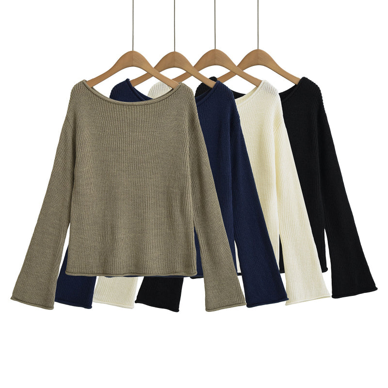 The Essential One-Shoulder Sweater: Elevated Office Style