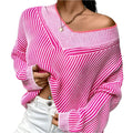 Striped Contrasting Sweater