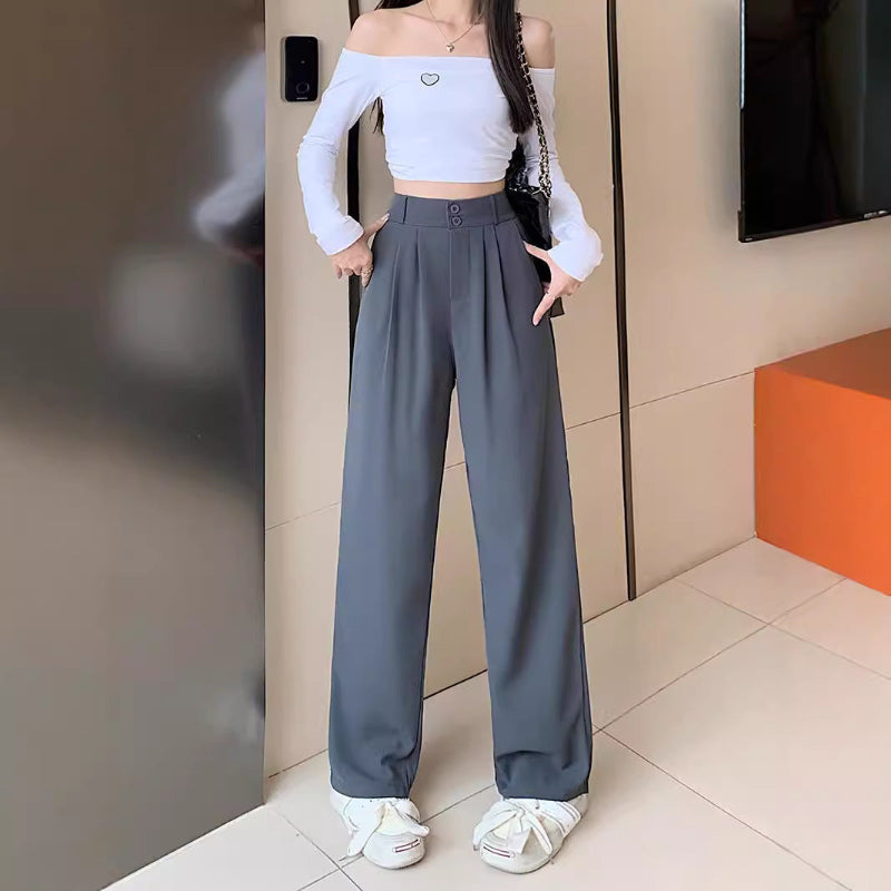 Loose Slim Thin Long Trousers